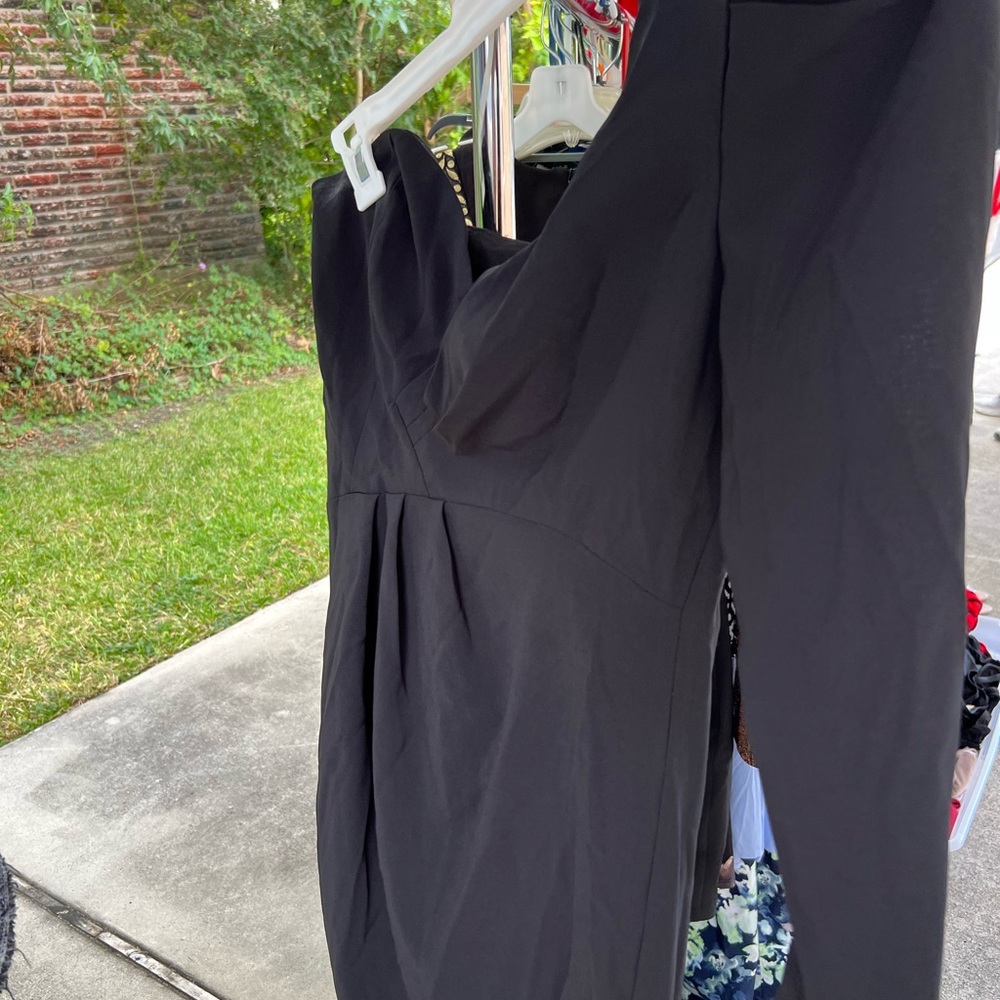 DO+BE Black One Shoulder Dress